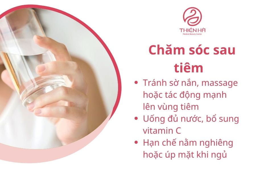 Hướng dẫn chăm sóc sau tiêm filler mắt