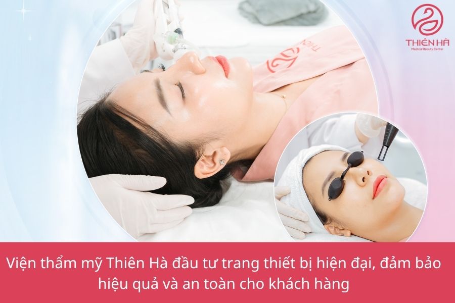 Công nghệ laser hiện đại tại TMV Thiên Hà