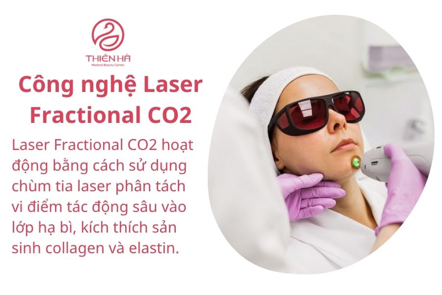Công nghệ Laser Fractional CO2 xóa sẹo hiệu quả