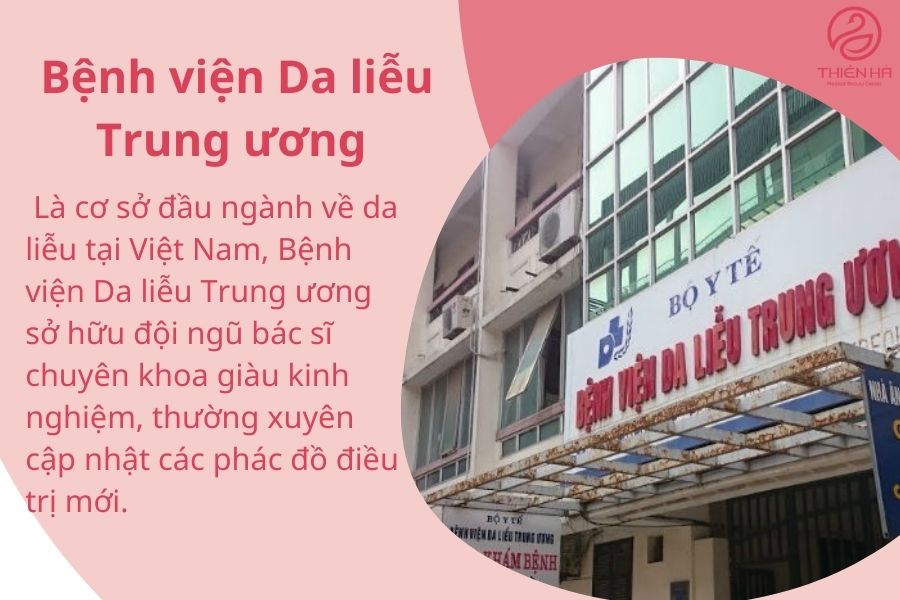 Top 5 bệnh viện thẩm mỹ trị sẹo lồi uy tín hiệu quả cao 3 Bệnh viện Da liễu Trung ương