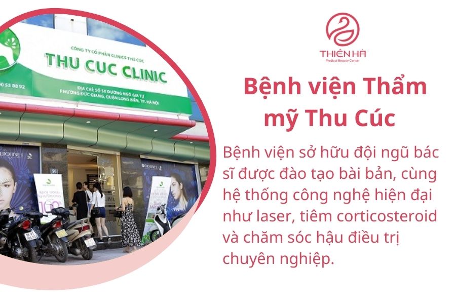 Top 5 bệnh viện thẩm mỹ trị sẹo lồi uy tín hiệu quả cao 4 Bệnh viện Thẩm mỹ Thu Cúc