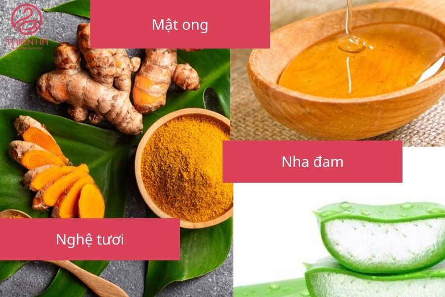 Nguyên liệu tự nhiên trị sẹo