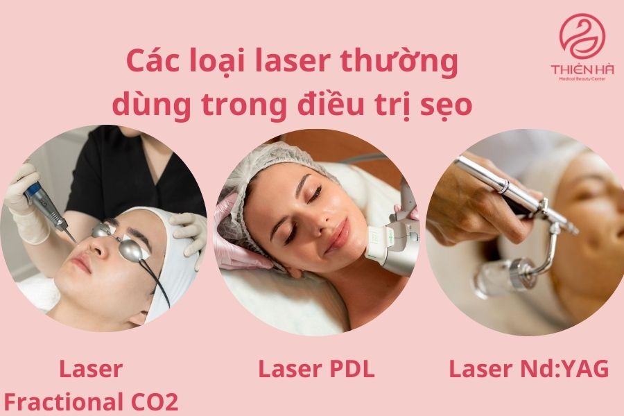 Các loại laser thường dùng trong điều trị sẹo