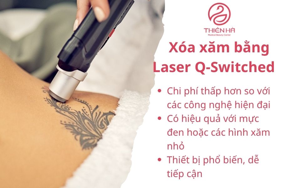 Xóa xăm có để lại sẹo không? Giải đáp chi tiết từ chuyên gia 3 Xóa xăm bằng Laser Q-Switched