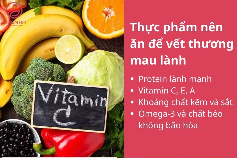 Ăn thịt gà có bị sẹo lồi không? Giải đáp từ chuyên gia tại Thiên Hà 5 Những thực phẩm nên ăn để vết thương mau lành