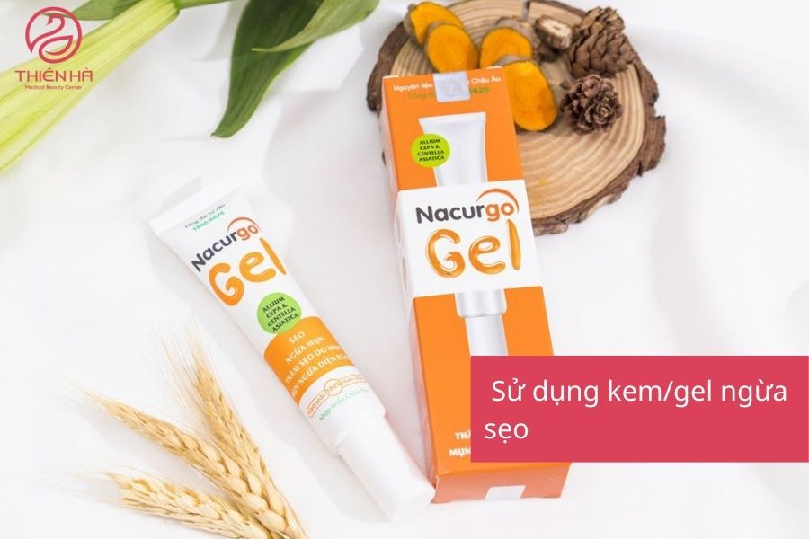 Ăn trứng có bị sẹo lồi không? Sự thật khoa học & lời khuyên từ bác sĩ 5 Sử dụng kem/gel ngừa sẹo