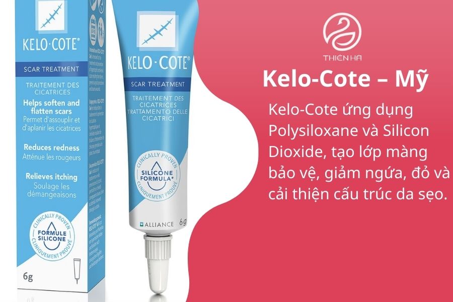 Kem trị sẹo lõm Kelo-Cote – Mỹ