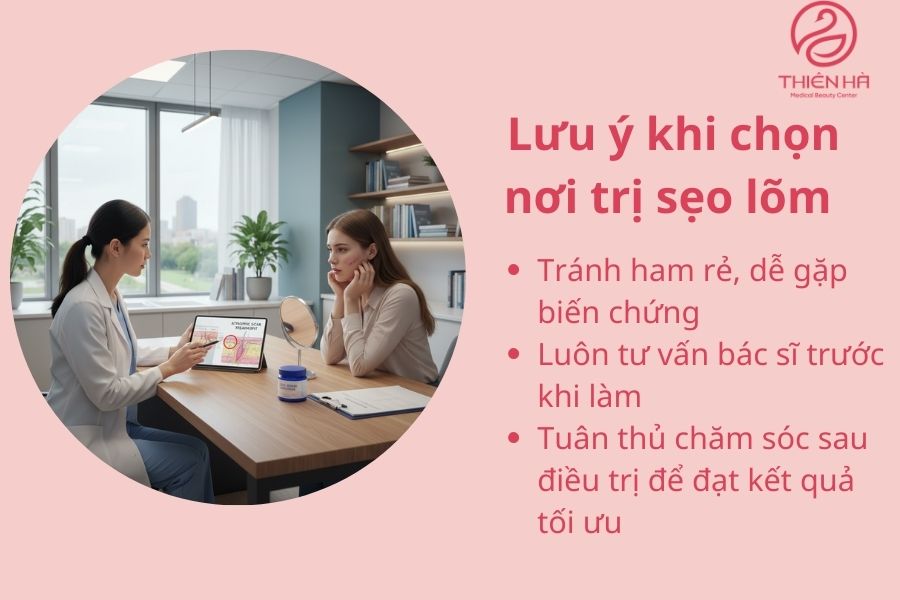 Top 5 nơi điều trị sẹo lõm hiệu quả & uy tín tại Hà Nội 7 Luôn tư vấn bác sĩ trước khi làm