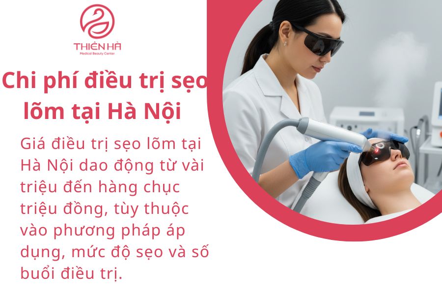 Top 5 nơi điều trị sẹo lõm hiệu quả & uy tín tại Hà Nội 6 Chi phí điều trị sẹo lõm tại Hà Nội