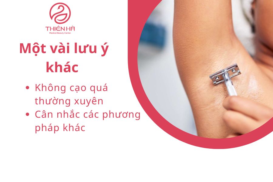 Một vài lưu ý khác 