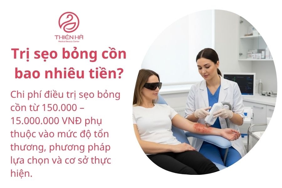 Top 10+ cách trị sẹo bỏng cồn nhanh chóng, an toàn tại nhà & spa 5 Trị sẹo bỏng cồn bao nhiêu tiền?