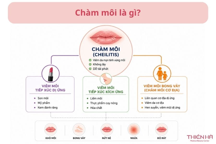Chàm môi là gì? Dấu hiệu, nguyên nhân, cách điều trị hiệu quả 1 Chàm môi là gì?