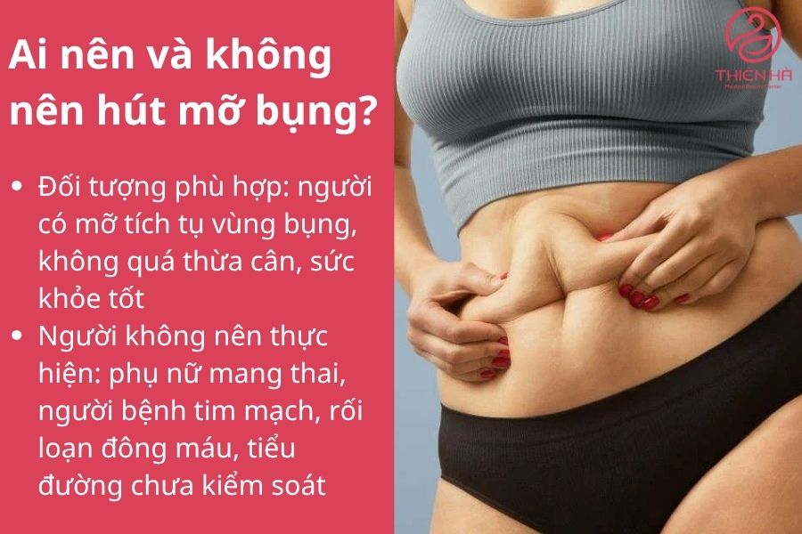Hút mỡ bụng: Ưu điểm, rủi ro tiềm ẩn và tiêu chí chọn nơi uy tín 2 Ai nên và không nên hút mỡ bụng?