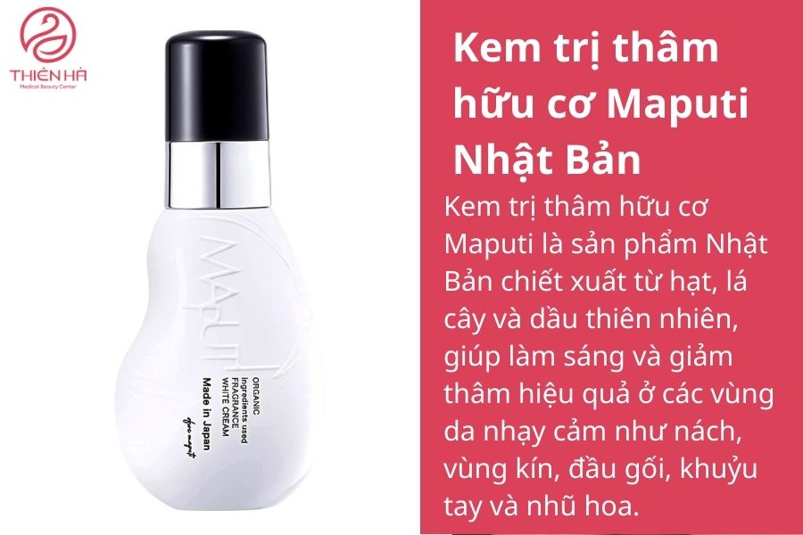 Kem trị thâm hữu cơ Maputi Nhật Bản