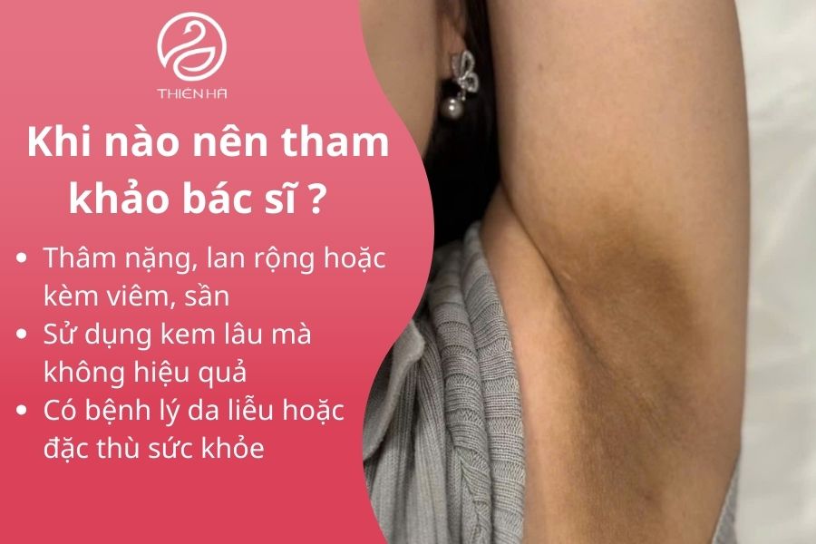 Dấu hiệu cần gặp bác sĩ 