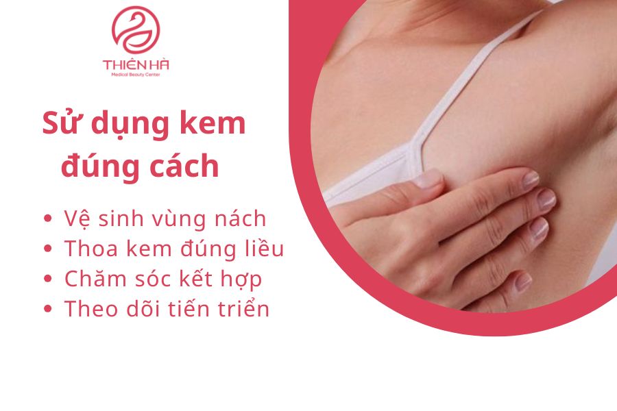 Vệ sinh vùng nách sạch sẽ 