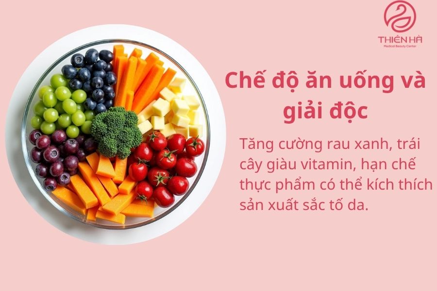 Tăng cường ăn rau xanh trái cây giàu vitamin 