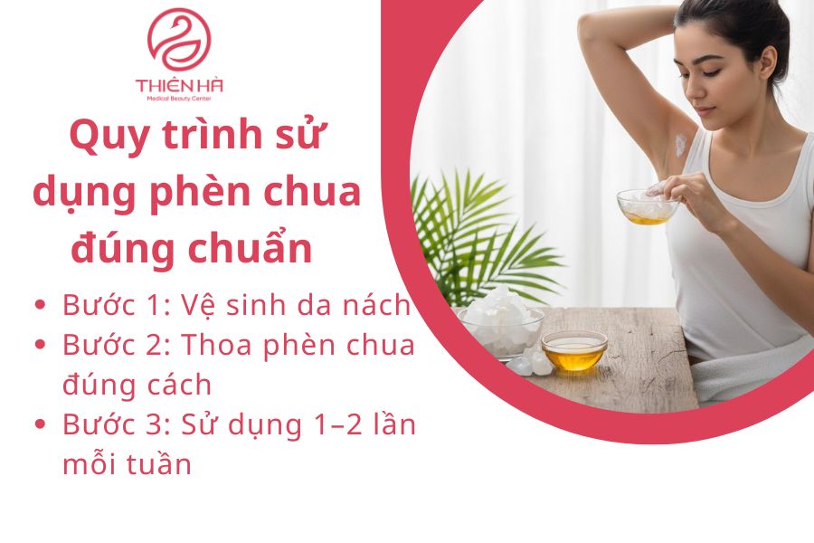 Quy trình sử dụng phèn chua đúng chuẩn 