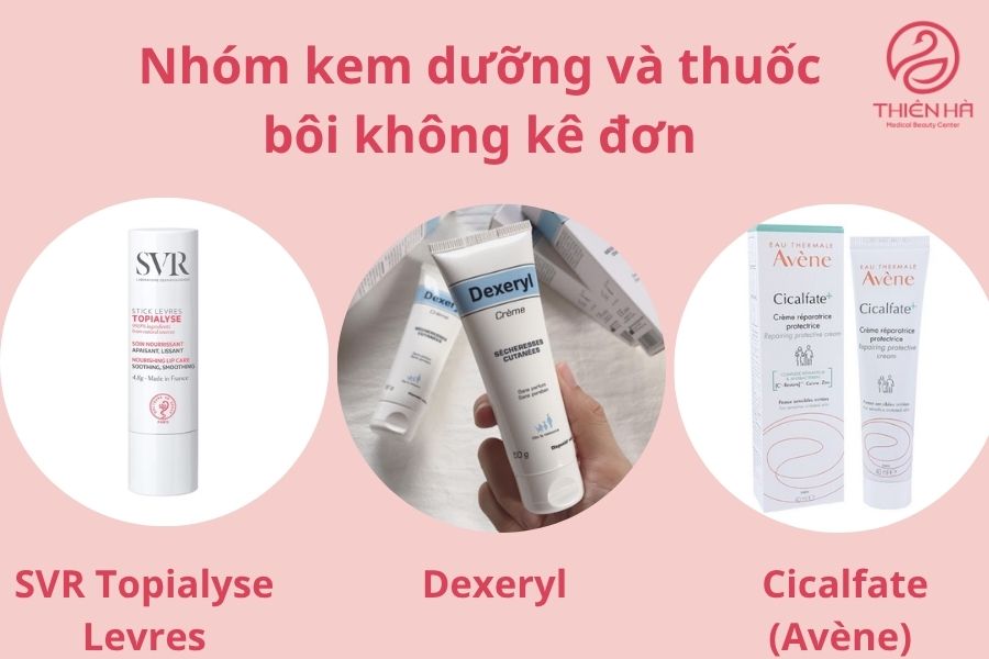 Top 7 thuốc bôi chàm môi hiệu quả, an toàn được bác sĩ khuyên dùng 4 Nhóm kem dưỡng và thuốc bôi không kê đơn