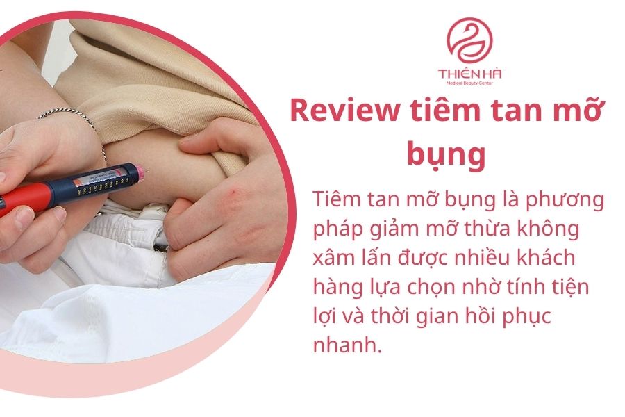 Review tiêm tan mỡ bụng