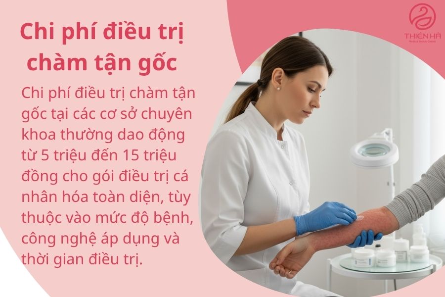 Trị chàm tận gốc uy tín và an toàn tại Viện Thẩm Mỹ Thiên Hà 5 Chi phí điều trị chàm tận gốc