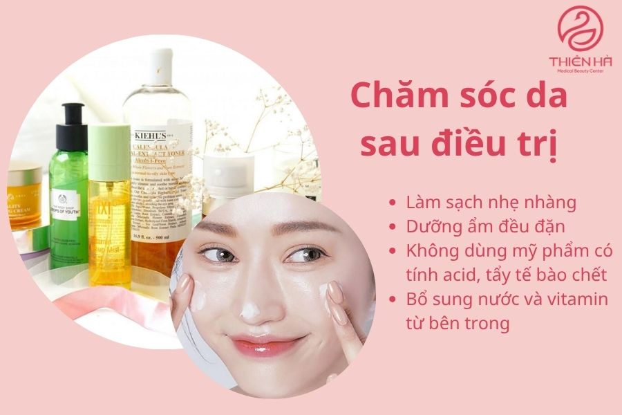 Bắn Tia Laser Trị Mụn: Hiệu Quả, Ưu Nhược Điểm & Chi Phí 5 Sản phẩm chăm sóc da sau bắn laser