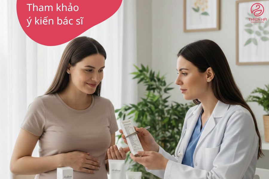 Tham khảo ý kiến bác sĩ 
