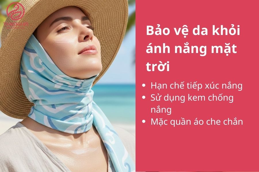 Bảo vệ da khỏi ánh nắng mặt trời
