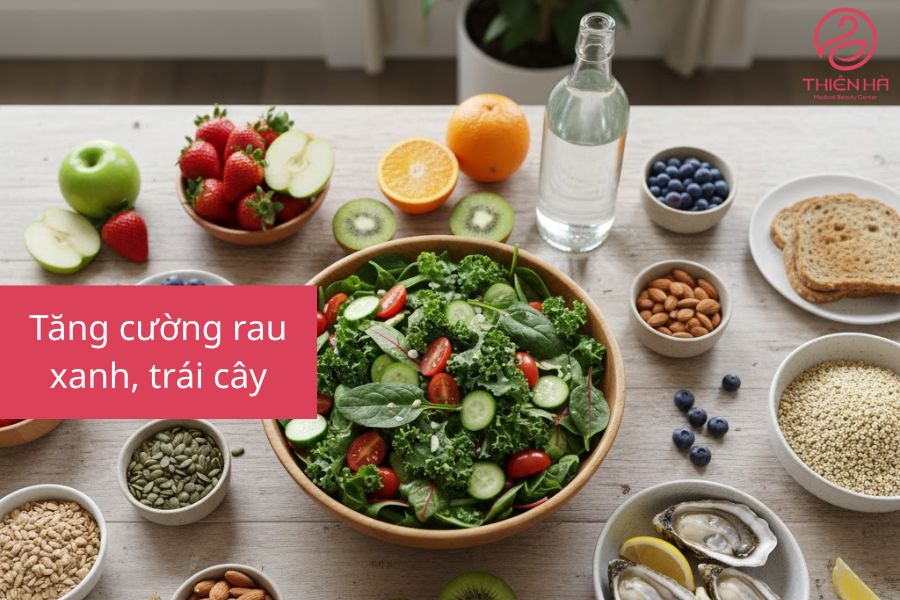 Điều trị mụn viêm bằng cách thay đổi lối sống 