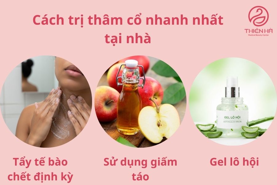 Cách trị thâm cổ nhanh nhất tại nhà