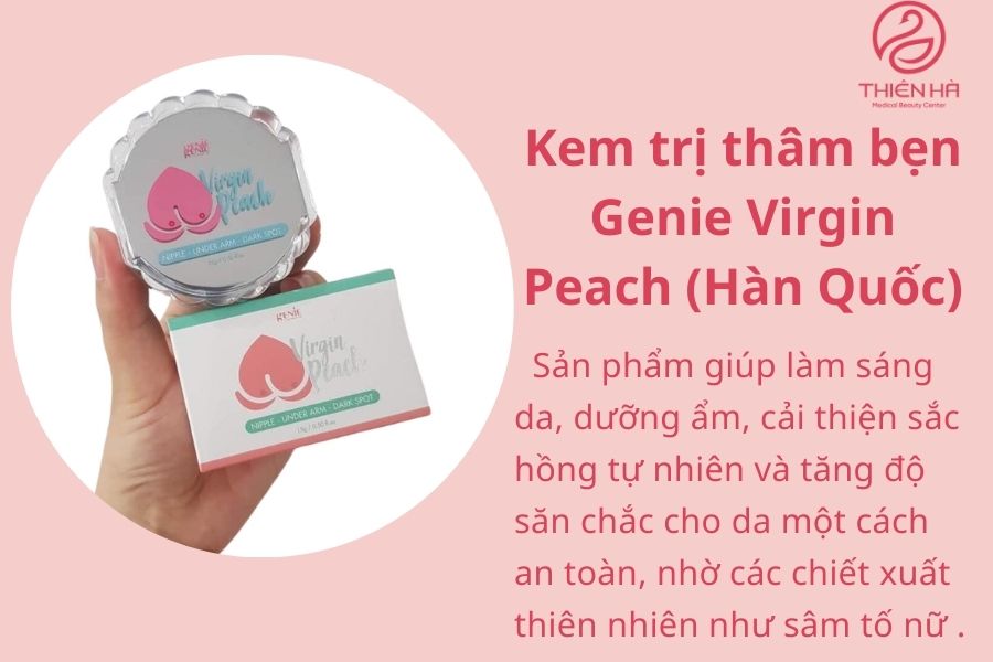 Kem trị thâm bẹn Genie Virgin Peach (Hàn Quốc)