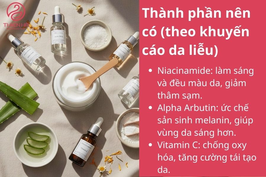 Tiêu chí chọn kem trị thâm bẹn an toàn, hiệu quả