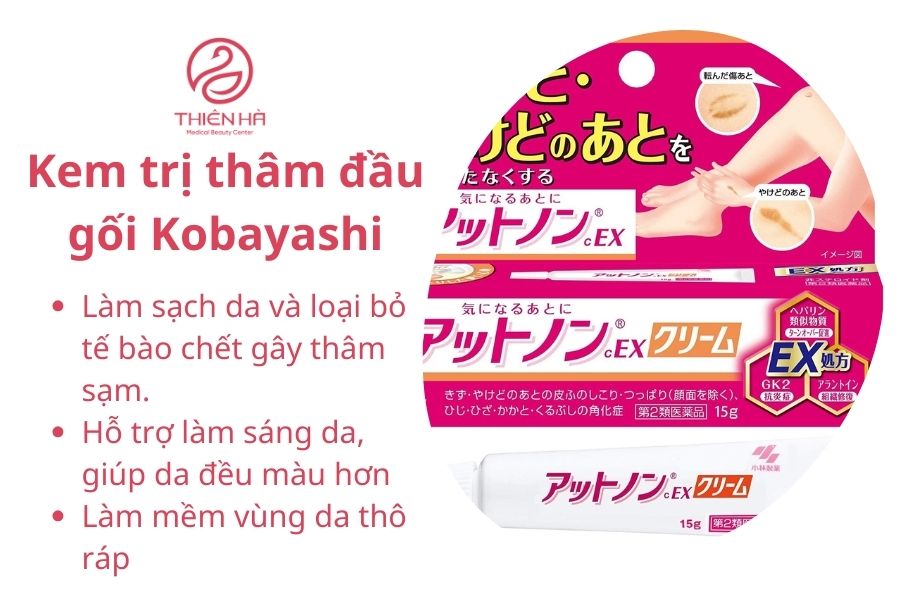 Kem trị thâm đầu gối khuỷu tay Kobayashi