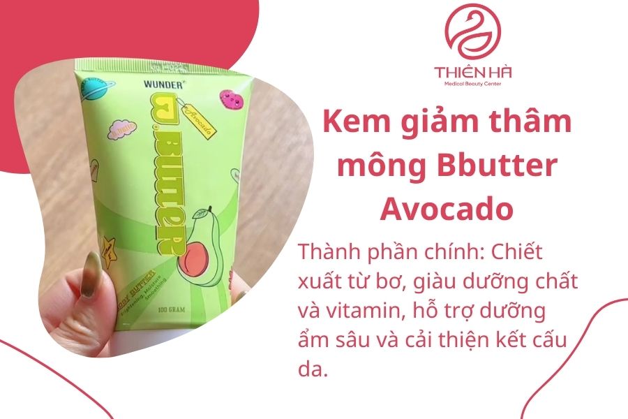 Kem giảm thâm mông Bbutter Avocado