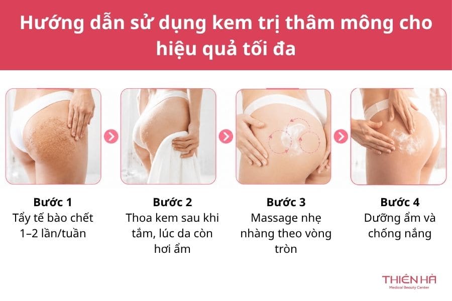 Top 5 kem trị thâm mông hiệu quả được người dùng đánh giá cao nhất 8 Hướng dẫn sử dụng kem trị thâm mông cho hiệu quả tối đa
