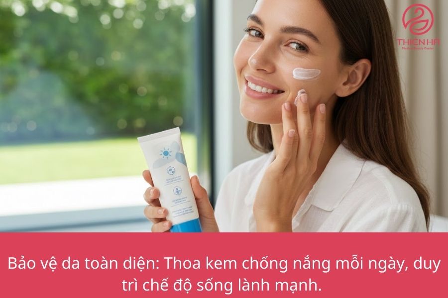 Biện pháp phòng ngừa thâm lỗ chân lông