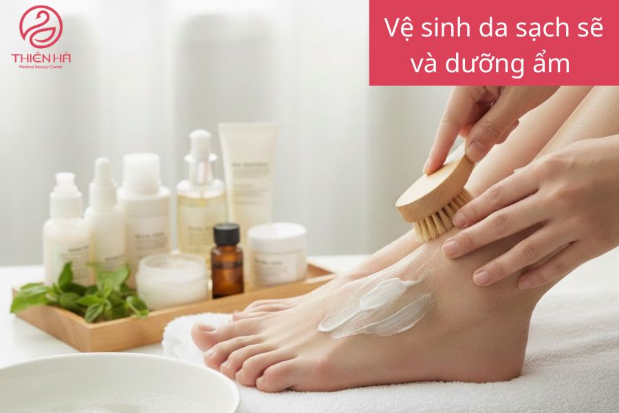 Biện pháp phòng ngừa chai thâm mắt cá chân