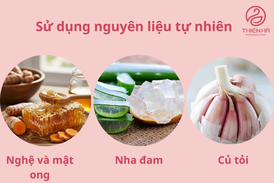 Sử dụng nguyên liệu tự nhiên