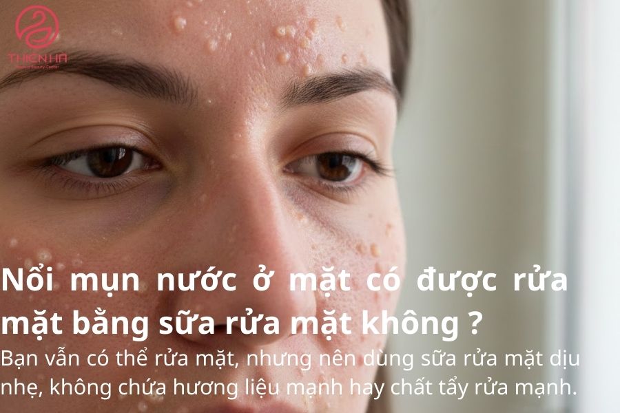 Tất tần tật về mụn nước ở mặt: Nguyên nhân, dấu hiệu & cách điều trị 5 Một số câu hỏi thường gặp về nổi mụn nước ở mặt