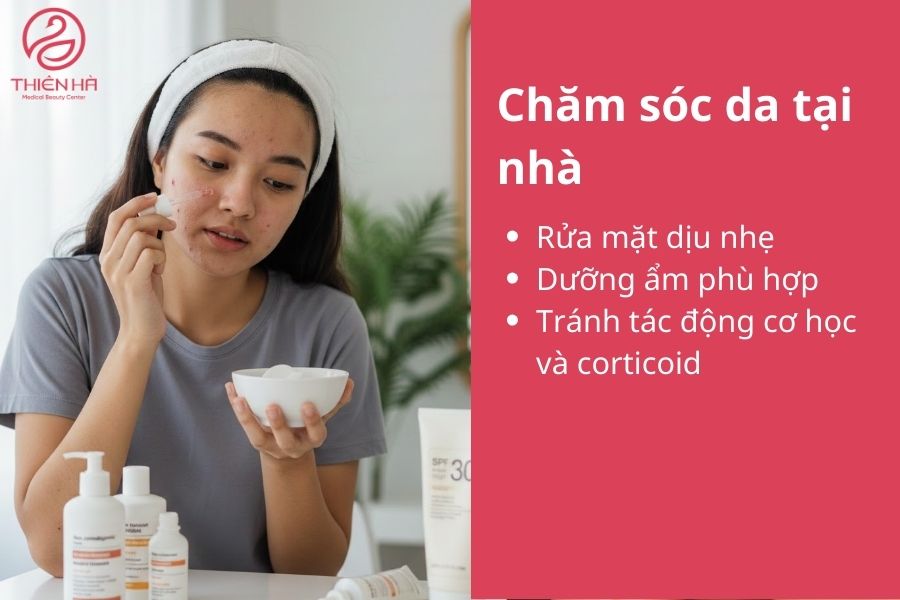 Chăm sóc da tại nhà