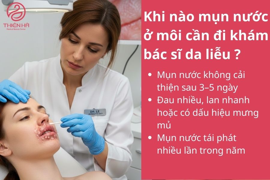 Dấu hiệu cần đi khám bác sĩ 
