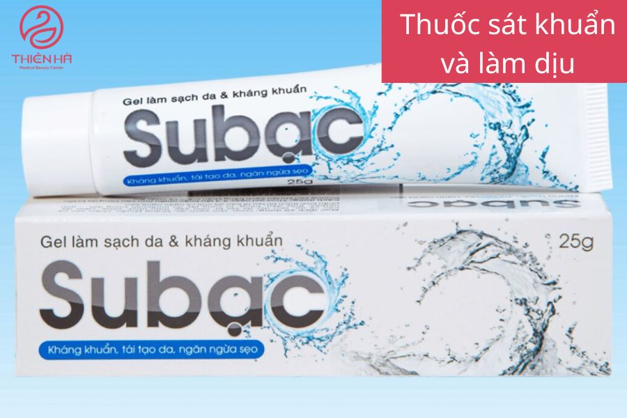 Thuốc sát khuẩn và làm dịu