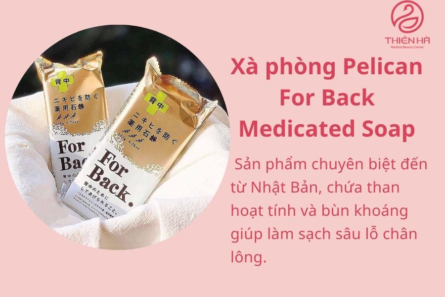 Xà phòng Pelican For Back Medicated Soap