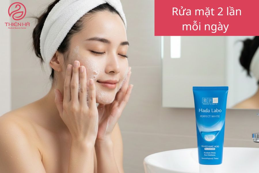 Cách sử dụng sữa rửa mặt để tối ưu hiệu quả trị thâm 