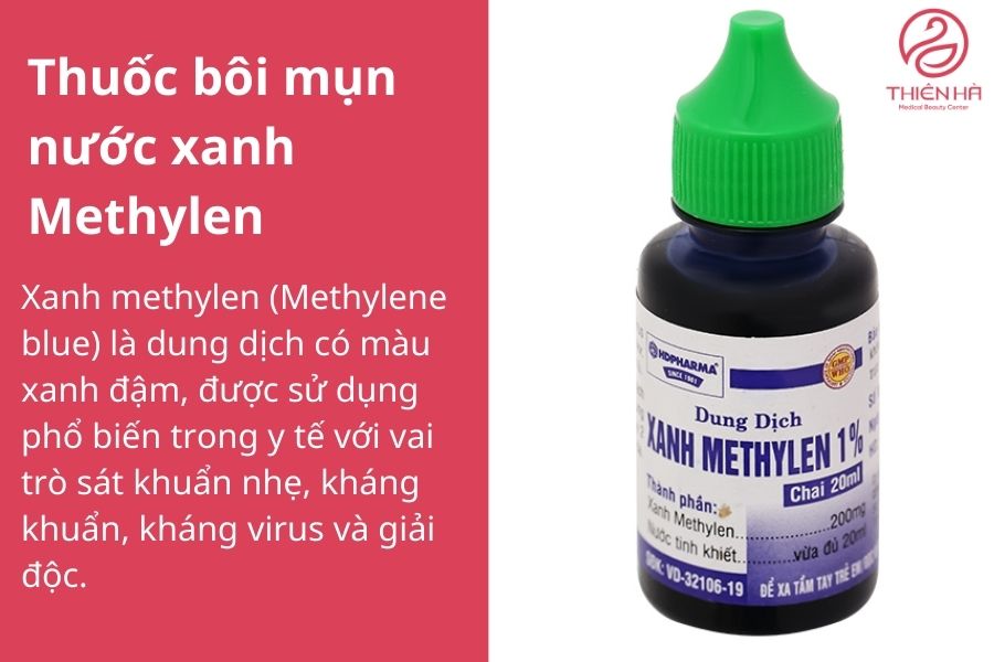 Thuốc bôi mụn nước xanh Methylen