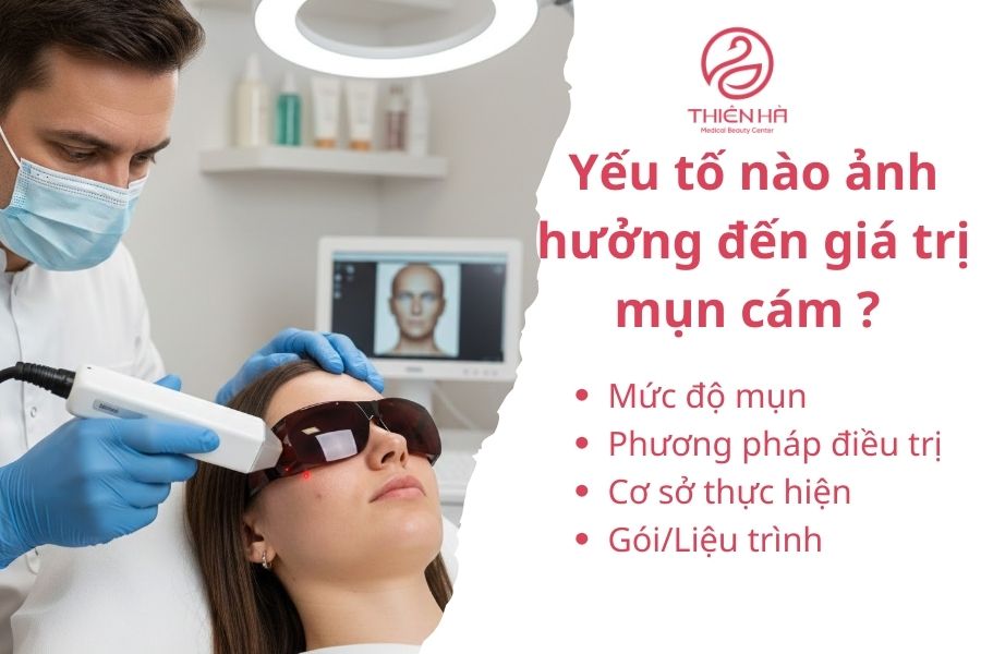 Yếu tố ảnh hưởng đến giá trị mụn cám