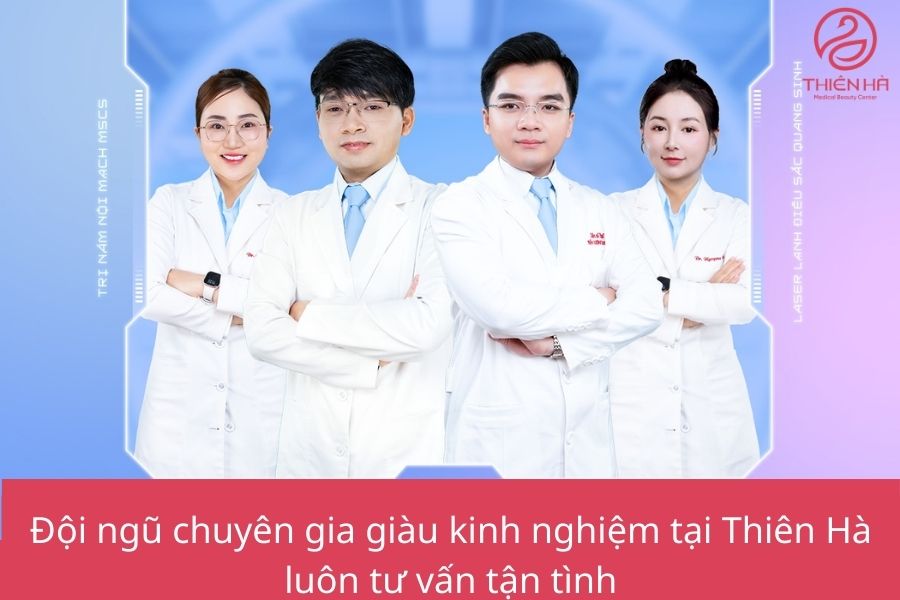 Đội ngũ chuyên gia giàu kinh nghiệm tại Thiên Hà