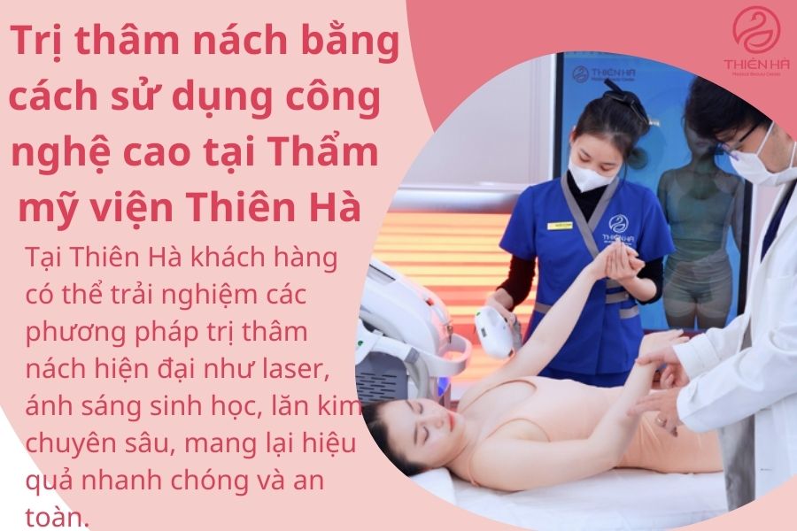 7 công thức vàng trị thâm nách bằng nghệ tươi an toàn hiệu quả 9 Trị thâm nách bằng cách sử dụng công nghệ cao tại Thẩm mỹ viện Thiên Hà