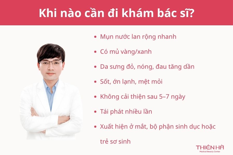 Khi nào cần đi khám bác sĩ?