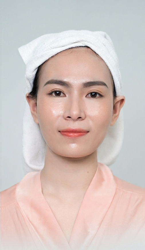 Trị Nám – 3 liệu trình – Điều trị nám cánh bướm - sau